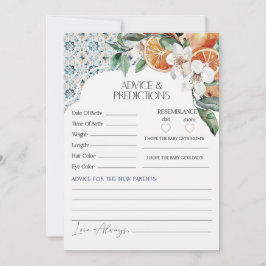 Tarjeta de consejo italiano costero de baldosas de