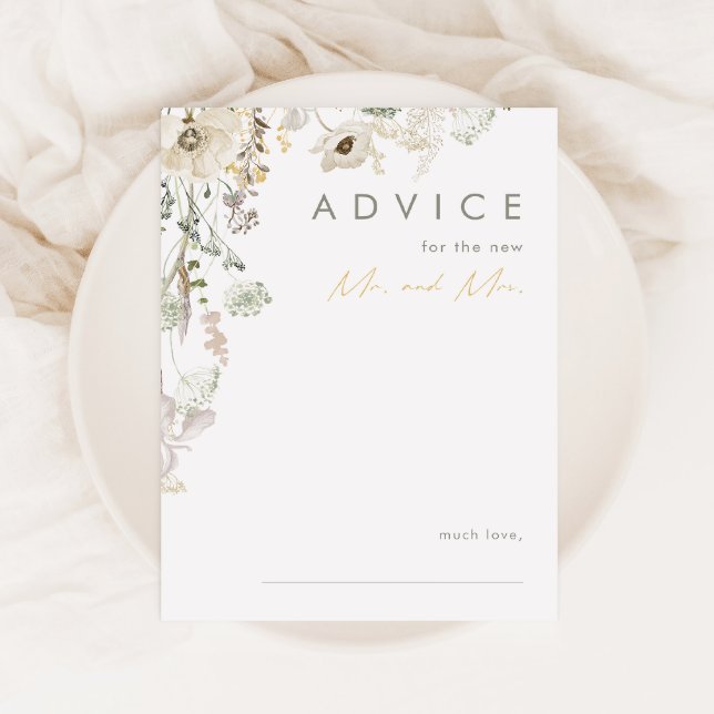 Tarjeta de consejo para Bodas de Wildflower Meadow (Subido por el creador)