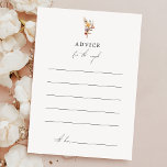 Tarjeta de consejo para Bodas florales coloridos<br><div class="desc">Celebre su amor con el diseño de la tarjeta de consejo Boda floral colorida, una vibrante fusión de encanto romántico de cuento de hadas y elegante belleza botánica. Con un arreglo artístico de delicadas flores de acuarela y un estilo sofisticado, este diseño evoca el encanto de un florido jardín floreciente,...</div>