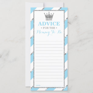 Tarjeta de consejo para mamá-por-venir, Baby Showe