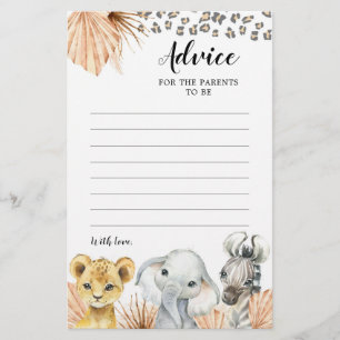 Tarjeta de consejo para niños Boho Sage Green Safa