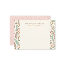 Tarjeta de consejo para padres de Bonito de género