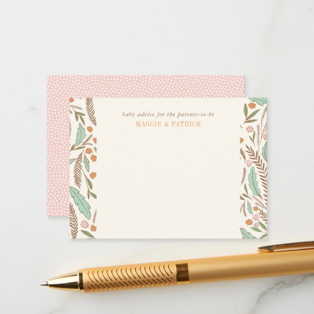 Tarjeta de consejo para padres de Bonito de género (Anverso/Reverso In Situ)