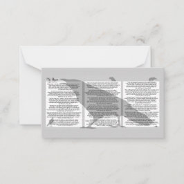 Tarjeta de consejo planas