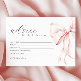 Tarjeta de consejo rosada para vaca, ducha de novi