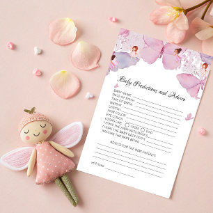 Tarjeta de consejo y predicciones para bebés - Bab