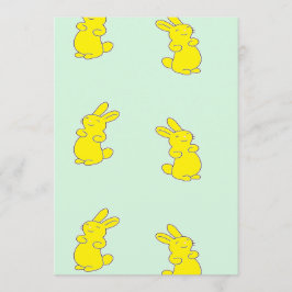 Tarjeta De Consejos Abundantes amarillos felices en verde azulado