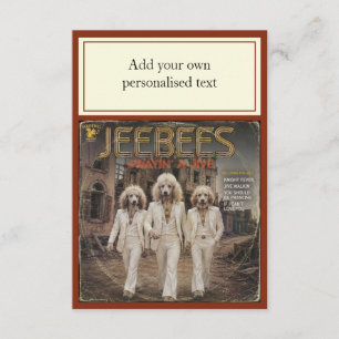 Tarjeta De Consejos Álbum Jeebees: una parodia