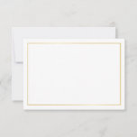 Tarjeta De Consejos Blank Elegant Gold Boda<br><div class="desc">Añada un toque personal a su boda con un elegante consejo de boda y tarjeta de deseos. Esta tarjeta de consejo incluye espacio en blanco con borde dorado. Perfecto para boda, ducha de bebé, fiesta de cumpleaños, ducha de novia, soltera y cualquier ocasión especial. Atención: Los detalles del Relieve metalizado...</div>