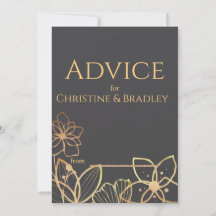 Boda de carbón vegetal y oro