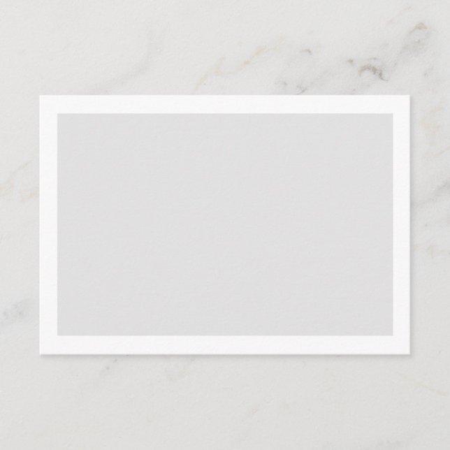 Tarjeta De Consejos Boda de color Personalizado en blanco (Anverso)