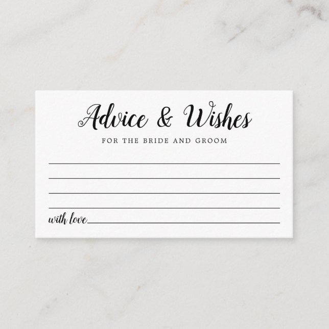 Tarjeta De Consejos Boda de Flores Burgundy Rosadas Rústicas (Anverso)