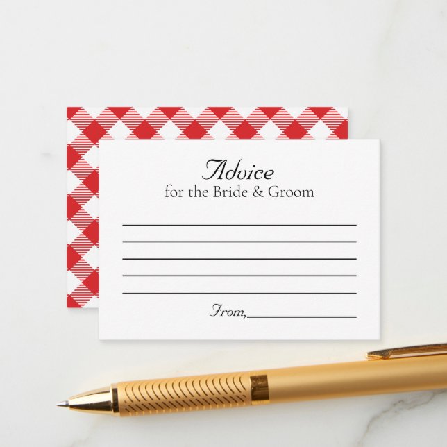 Tarjeta De Consejos Boda Rústico I DO BBQ (Anverso/Reverso In Situ)