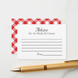 Tarjeta De Consejos Boda Rústico I DO BBQ