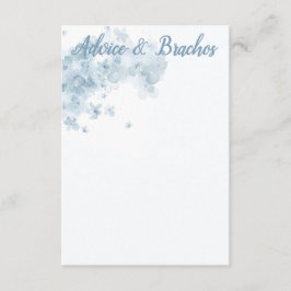 Tarjeta de consejos botánicos para Sheva Brachos