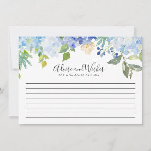 Tarjeta De Consejos Carolina Bloom   BABY SHOWER   consejos y deseos