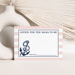 Tarjeta De Consejos Consejos para que la madre sea | Banda náutica ros