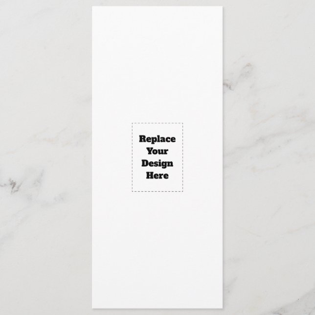 Tarjeta De Consejos Crea tu propio blanco  (Anverso)