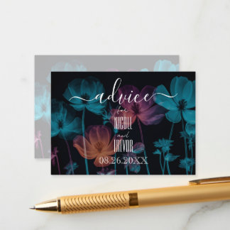 Tarjeta De Consejos Crea tus propias flores de rayos X coloridas