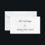 Tarjeta De Consejos Create Your Own<br><div class="desc">Create your own fully customized merch from scratch by replacing the background image currently displayed on this item with an image of your own! Add your own text if desired and choose your favorite fonts,  colors and styles.</div>