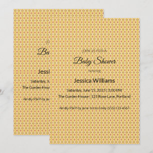 Tarjeta De Consejos Cute Boho Baby Shower Género neutro, Personalizabl