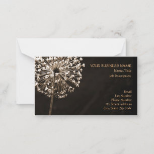 Tarjeta De Consejos Dandelion Wishes