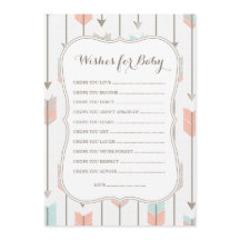 Deseos De Bebés Tribales Flechas De Ducha