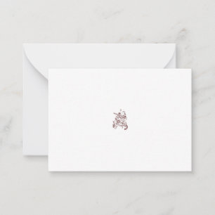 Tarjeta De Consejos Diseño decorativo rojo anaranjado