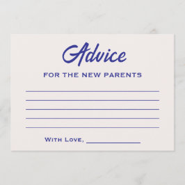 Tarjeta De Consejos Divertido de que estamos sobre la luna Baby Shower