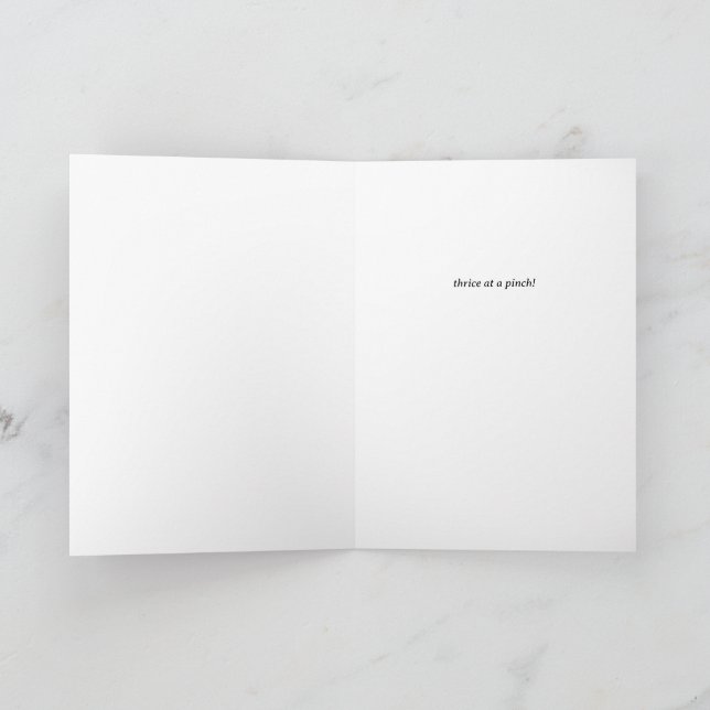Tarjeta de consejos divertidos de romance de la er (Interior)