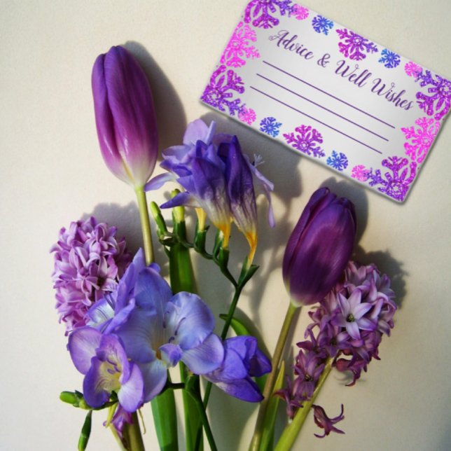 Tarjeta De Consejos Dulce cumpleaños de copo de nieve de invierno 16 (Subido por el creador)