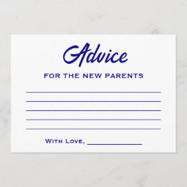 Tarjeta De Consejos El Ancla Blanco Azul De La Marina Hoy Es Un Chico 