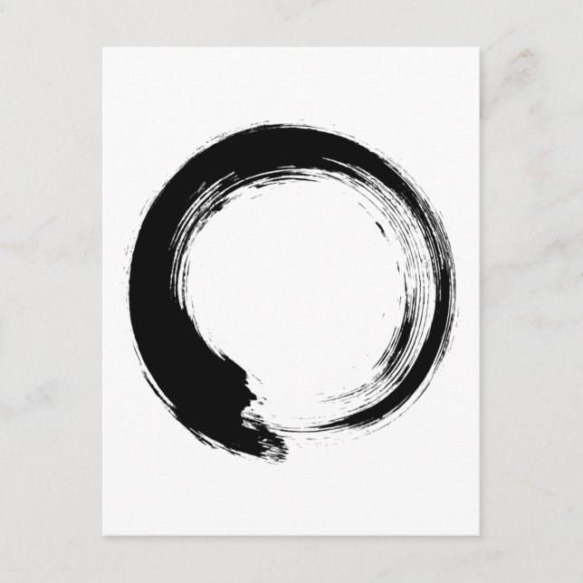 Tarjeta De Consejos Enso Zen Circle (Anverso)