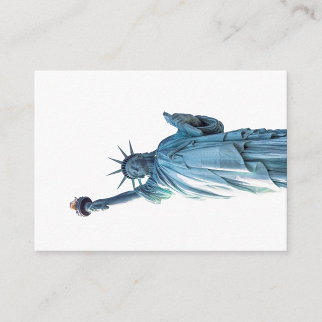 Tarjeta De Consejos Estatua de la libertad (Anverso)