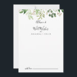 Tarjeta De Consejos Eucalyptus Simple Boda Floral Marrón Bien Deseado<br><div class="desc">Este eucalipto simple boda floral marrón muy deseable tarjeta de consejo es perfecto para un boda moderno. El diseño presenta hermosas hojas de eucalipto pintadas a mano de forma artística, dispuestas en formas geométricas, inspirando la belleza natural. Estas tarjetas son perfectas para un boda, una ducha de novia, una ducha...</div>