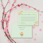 Tarjeta De Consejos Flores de cerezo rosado, Boda<br><div class="desc">Personalizar este "Pink Cherry Blossoms , Tarjeta de Asesoramiento Boda" para añadir un toque especial. Personalice agregando sus propios detalles de boda. Este libro de Bodas florales es perfecto para bodas de primavera o verano. Para una mayor personalización, haga clic en el enlace "Personalizar" y utilice nuestra herramienta de diseño...</div>