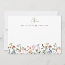 Flores silvestres rusticas coloridas ducha de novi