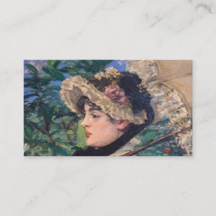 Tarjeta De Consejos Jeanne (Primavera) De Édouard Manet