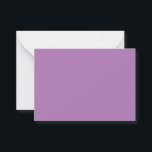 Tarjeta De Consejos London Hue, Opera Mauve, Pale Purple,<br><div class="desc">Descubra nuestras tarjetas de consejo planas premium, perfectas para bodas y fiestas. Disfrute de colores vivos, impresión de doble cara y una garantía de satisfacción. ¡Crear recuerdos duraderos hoy! Elegantes tarjetas de consejo planas para cada ocasión. Perfecto para celebraciones : Haga que sus eventos especiales sean aún más memorables con...</div>