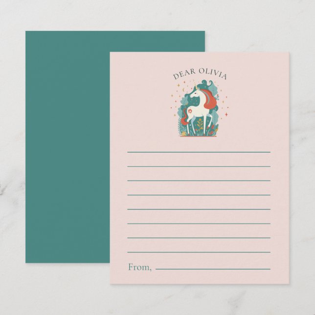 Tarjeta De Consejos Magníficos deseos de cápsulas de cumpleaños de uni (Anverso / Reverso)
