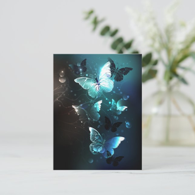 Tarjeta De Consejos Mariposas nocturnas (Anverso de pie)