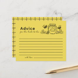 Tarjeta de Consejos para Despedida de Soltera de F