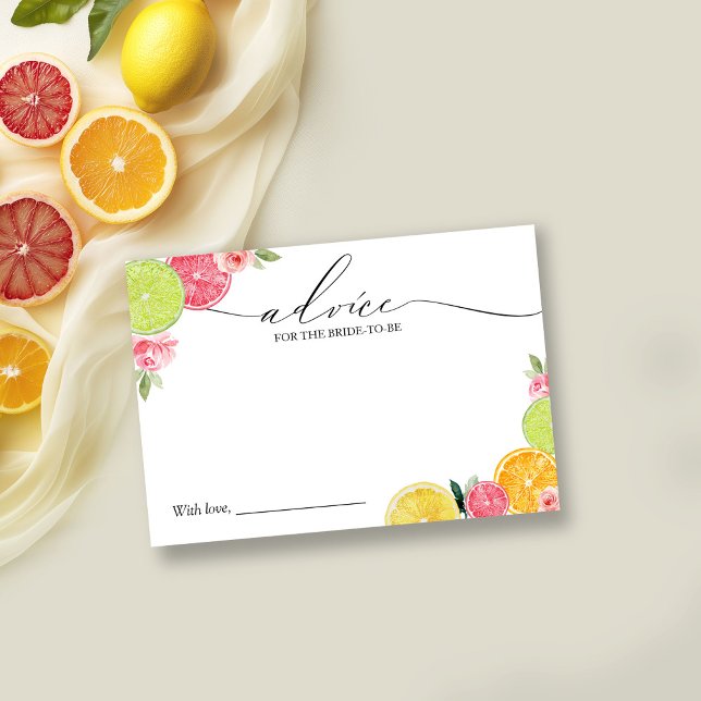 Tarjeta de Consejos para Despedida de Soltera de M (Subido por el creador)