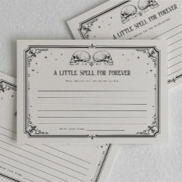 Tarjeta de Consejos para Despedida de Soltera Góti