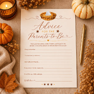 Tarjeta de Consejos para Futuros Padres Little Cut