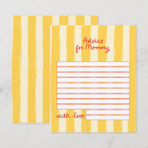 Tarjeta de Consejos para Mamá Ciao Baby Arte Fol