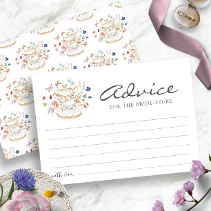 Tarjeta de Consejos para Té