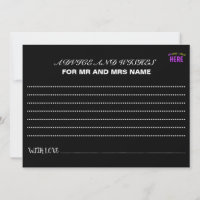 PERSONALIZABLE MODERNO ESTILO NEGRO VERIFICADO MAR
