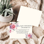 Tarjeta De Consejos Receta de solicitud de helado de novia para la nov<br><div class="desc">¡Celebremos a la futura novia con una dulce y deliciosa ducha de novia con tema de helados! Este tema divertido y refrescante es perfecto para una reunión de verano o para cualquier novia que ame todo lo que sea helado. El evento contará con una variedad de helados, toques y dulces,...</div>