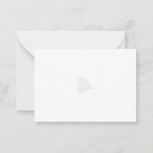 Tarjeta De Consejos Rosa Brumosa, Caoba Brillante, Diseño Decorativo